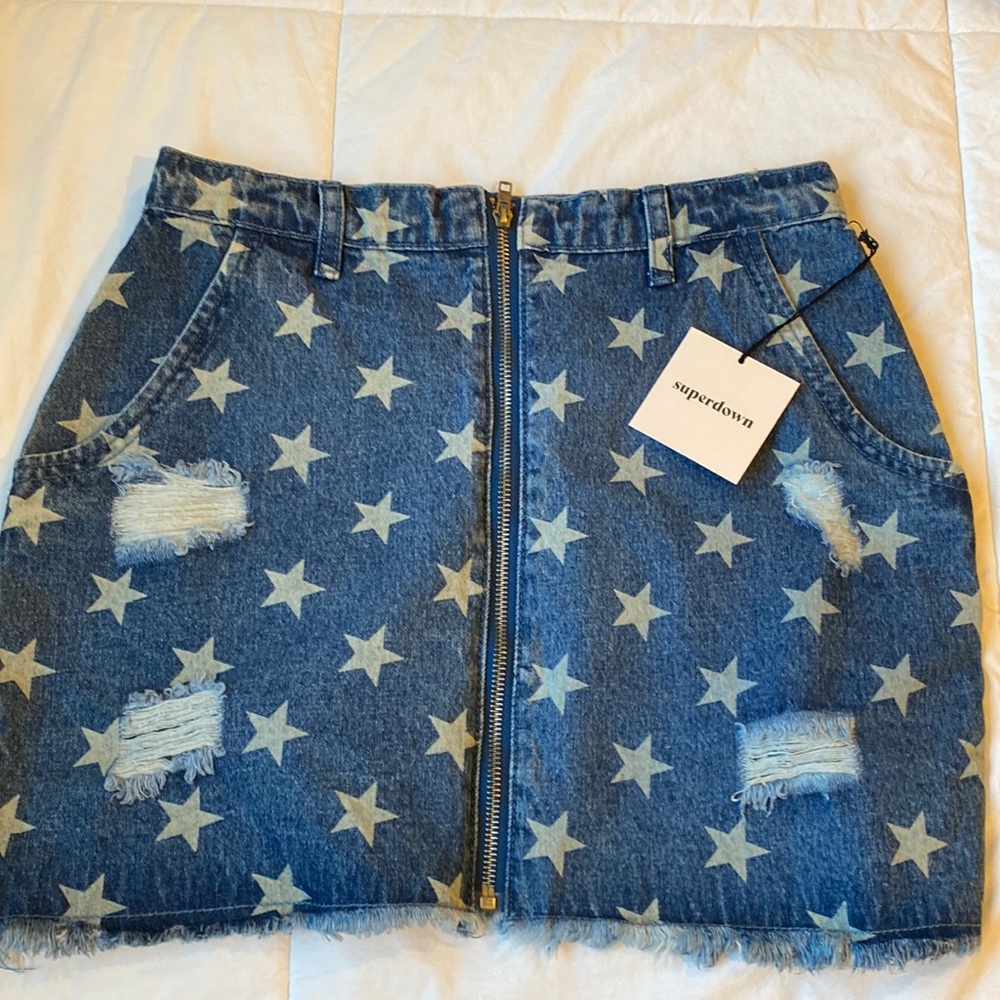 Denim skirt